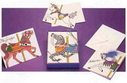 Carousel Horses Cards