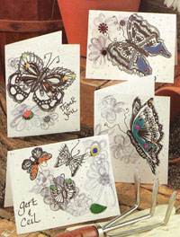 Pictures of Butterfly Style Cards